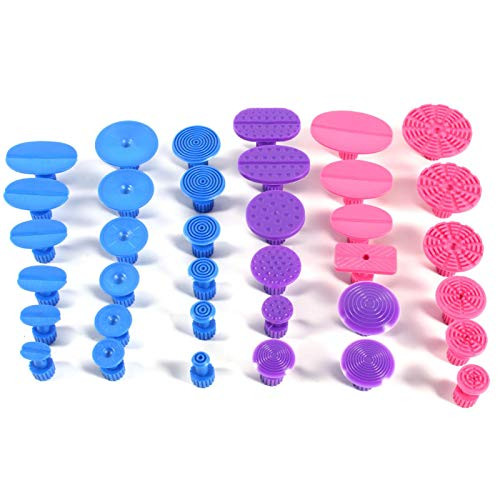 Glue Tabs- 36PCS Auto Car Body Paintless Dent Repair Tools Glue Puller Tabs Removal Kits Dent Repair Puller Tabs