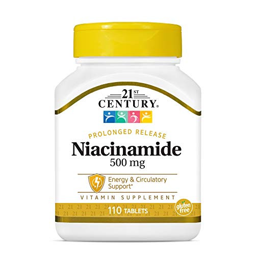 21st Century Niacinamide 500 mg 110 Tablets pack of 2