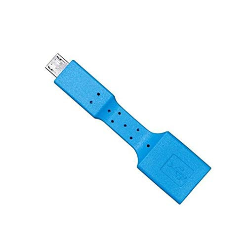 Lysee Data Cables - OTG Converter Micro USB to USB 3.0 OTG Adapter Cable Tablet Phone Micro Mobile To Usb For Android V7D0 - -Color: Blue-