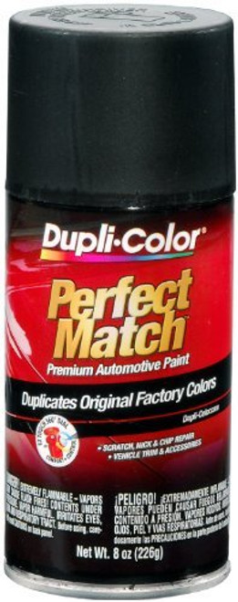 Dupli-Color BUN0104 Universal Flat Black Exact-Match Automotive Paint - 8 oz. Aerosol by Dupli-Color