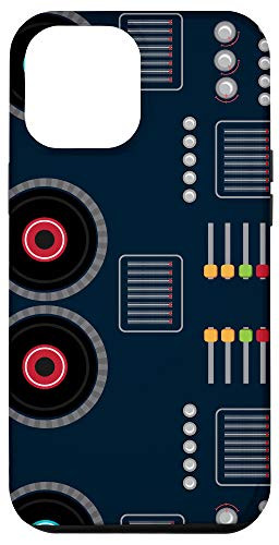 iPhone 12 Pro Max DJ Mixer Turntable Hip Hop EDM Party Cool Music Lovers Gifts Case