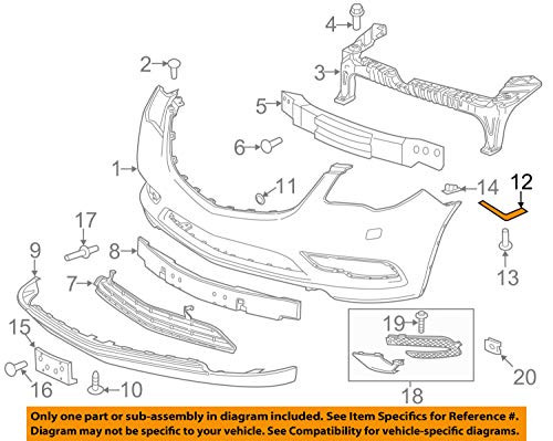 Genuine GM Bracket Part 20986161
