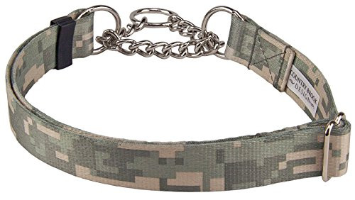 Country Brook Design Digital Camo Half Check Dog Collar - Medium