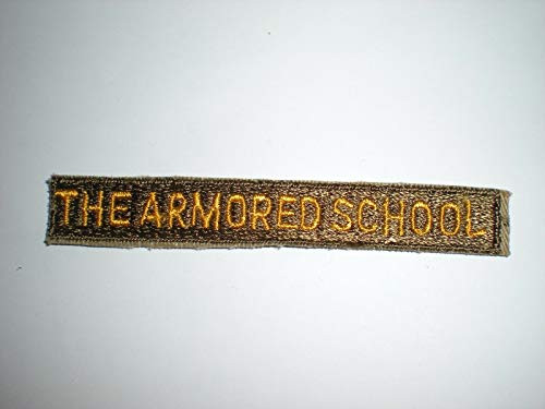 Embroidery Patch US Army WWII Armored School TAB Patch - Color by SFI