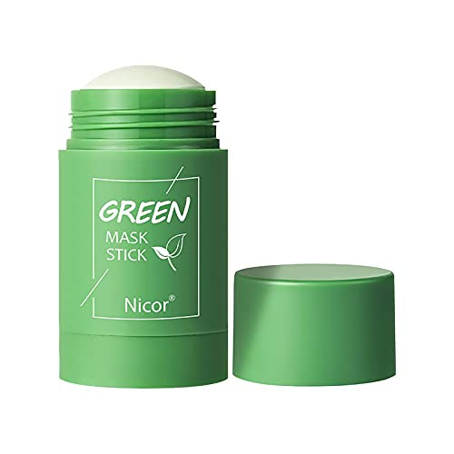 oufenli Green Tea Purifying Clay Stick Mask- Face Moisturizes Oil Control- Eggplant Acne Cleansing Mask Deep Clean Pore- Improves Skin- Solid Fine Exfoliating for All Skin Types Women 40g -Green- oufenli Green Tea Purifying Clay Stick Mask- Face Moisturizes Oil Control- Eggplant Acne Cleansing Mask Deep Clean Pore- Improves Skin- Solid Fine Exfoliating for All Skin Types Women 40g -Green-