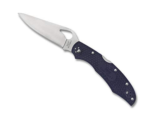 BYRD BY03PBL2 Cara Cara 2 Folder3.75 in Plain FRN Handle, Blue