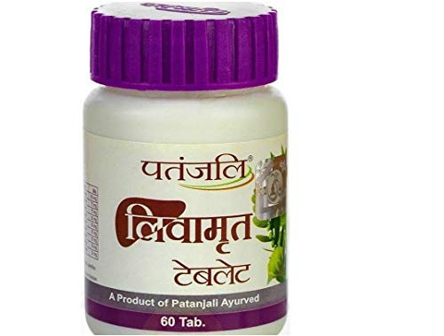 `- Pack of 2 - Patanjali Livamrit Tablets - 60 tabs - by Exportmart