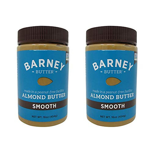 Barney Butter Smooth Almond Butter, 16-Ounce Jars (Pack of 2)