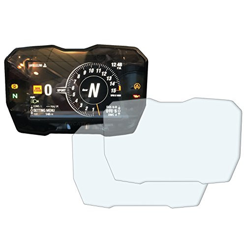 Speedo Angels Dashboard Screen Protector for DUCATI PANIGALE V4 -2018 Plus - - 1 x Ultra Clear  and  1 x Anti Glare