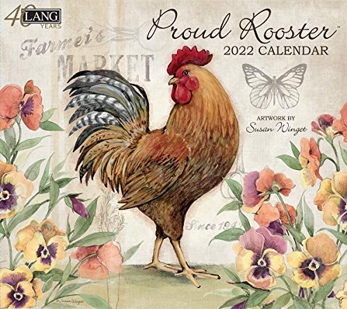 Lang Proud Rooster 2022 Wall Calendar -22991001936-