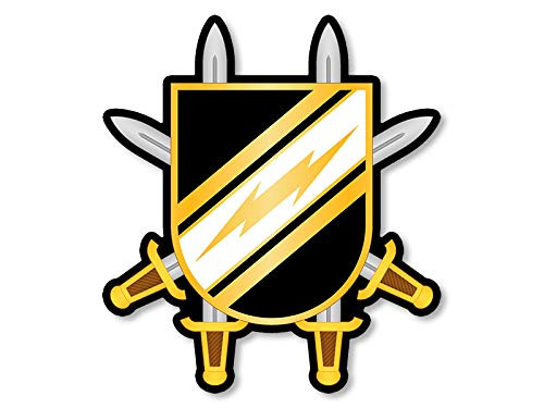 Joint Communications Unit Army Shield Shaped Sticker -Logo Special Operations Fort Bragg-