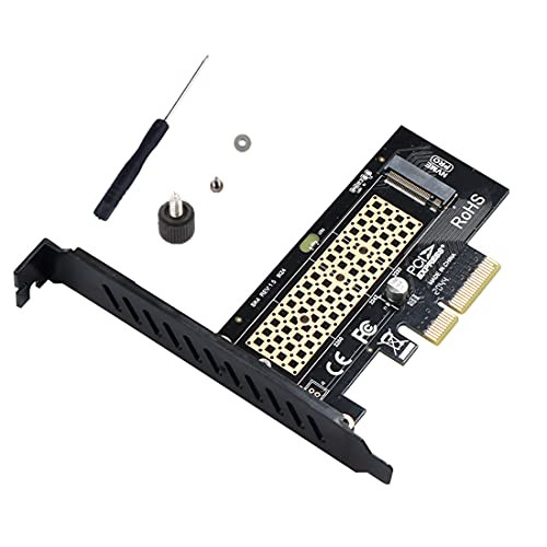 M.2 Nvme to PCIe 3.0x4 Adapter- 3400 Plus  MB/s PCIe Adapter SSD- Low Profile Bracket- Support 2230 2242 2260 2280