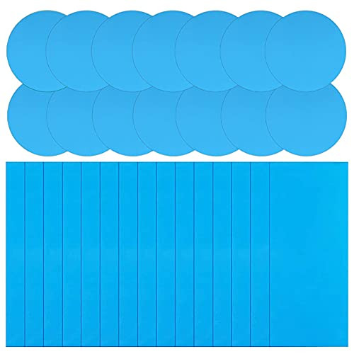 Vinyl Pool Repair Kit- Pool Patches Kit Self-Adhesive PVC Inflatables Repair Patch Tape Sticker for Swimming Pools Inflatable Boat 30pcs Vinyl Pool Repair Kit- Pool Patches Kit Self-Adhesive PVC Inflatables Repair Patch Tape Sticker for Swimming Pools Inflatable Boat 30pcs