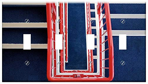 Switch Plate 4 Gang Toggle - Stairs Stairwell Stairway Staircase Construction 1
