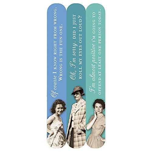 SHANNON MARTIN DESIGN Wrong Is The Fun One 3-Pack Emery Boards