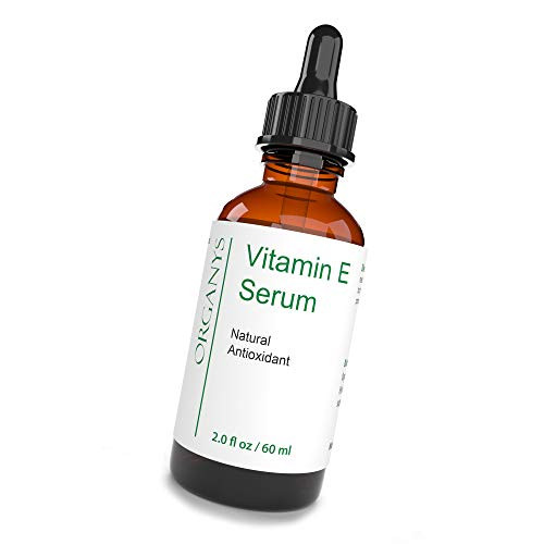 Organys Vitamin E Serum. 2 Ingredients Only Natural Vitamin E Oil Skin Moisturizer For Face Body Hair and Nails. Reduces The Look Of Wrinkles and Scar. Unscented Vegan Cruelty-Free Antioxidant Adds Glow Organys Vitamin E Serum. 2 Ingredients Only Natural Vitamin E Oil Skin Moisturizer For Face Body Hair and Nails. Reduces The Look Of Wrinkles and Scar. Unscented Vegan Cruelty-Free Antioxidant Adds Glow