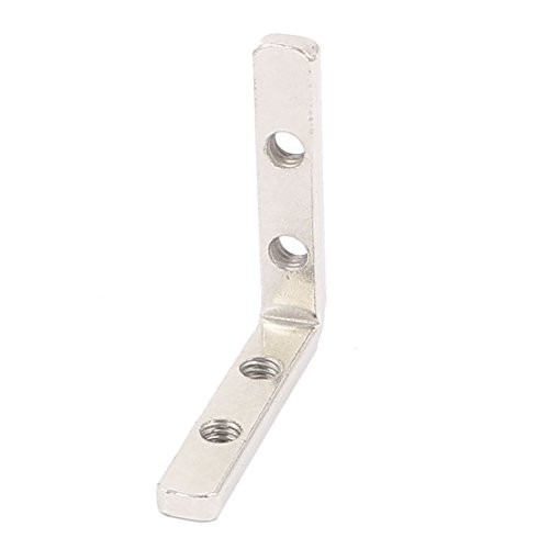 Aexit L Shape Shelf Brackets  and  Supports Shelf Support Corner Brace Joint Metal Angle Bracket 50mm Brackets x 50mm