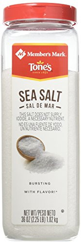 Member's Mark Tones Sea Salt- 36 Ounce