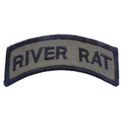 EagleEmblems PM0837 Patch-Vietnam-Tab-River R -Subdued- -3.5''-