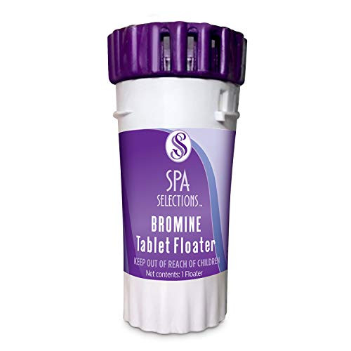 Spa Selections 86262 Bromine Tablet Floater Spa and Hot Tub Cleanser