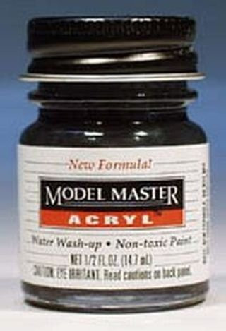 Gun Metal Testors Acrylic Plastic Model Paint