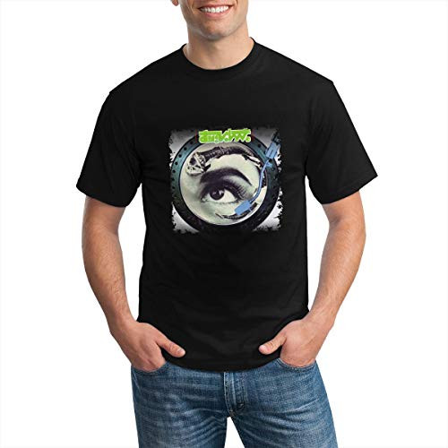 Mr Bungle Disco Volante T Shirt Mens Unique Personality Round Neck Short Sleeve Tees Black Mr Bungle Disco Volante T Shirt Mens Unique Personality Round Neck Short Sleeve Tees Black