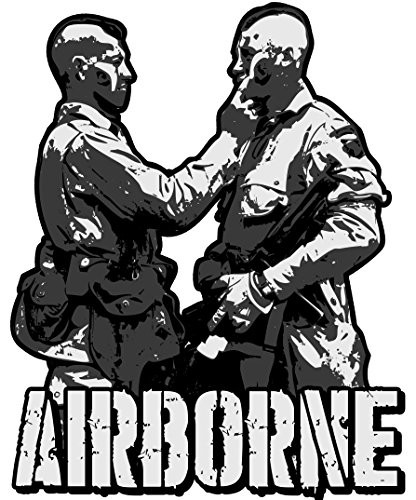 The Filthy Thirteen - 506th Parachute Infantry Regiment- 101st Airborne Division Reflective Warpaint mohawk Decal Sticker 5" x 4"