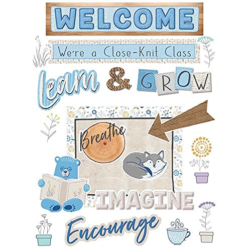 Eureka A Close-Knit Class Welcome Bulletin Board Set