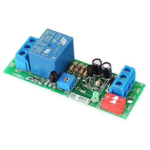 Davitu Module Board Relay Module - QF-RD21 5V Power-off Delay Disconnect Relay Module Timer Delay Switch Module