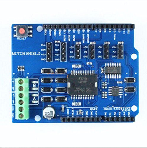 L298P Shield R3 DC Motor Driver Module 2A H-Bridge 2 way For Arduino UNO 2560
