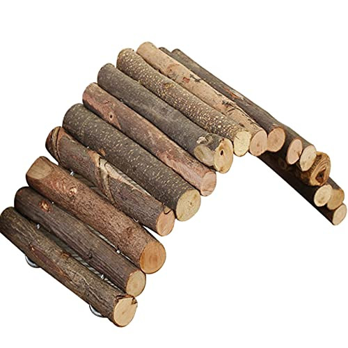 Heave Hamster Ladder Bridge Natural Wooden Hamster Mouse Rat Chew Rodent Toy for Guinea Pig Chinchilla Gerbil Hideaway Climbing Toys 1 Heave Hamster Ladder Bridge Natural Wooden Hamster Mouse Rat Chew Rodent Toy for Guinea Pig Chinchilla Gerbil Hideaway Climbing Toys 1