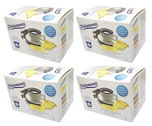 Entenmann's Single Serve Coffee, Coconut Cream, 10 Count (Pack of 4)