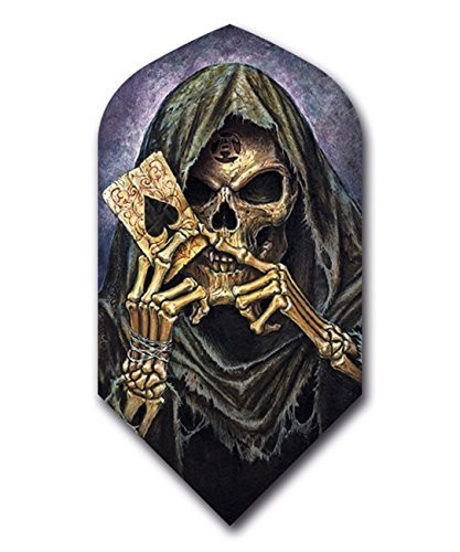 US Darts 2 Set -6 Flights- Alchemy Grim Reaper Slim Dart Flights