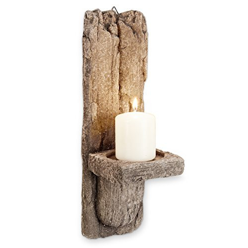 Abbott Collection 27-DRIFTER/577 Wood Look Wall Sconce