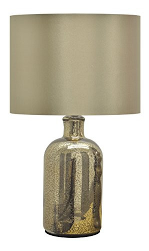 Urban Shop Mercury Lamp with CFL Bulb, Gold
