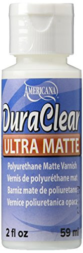 DecoArt Americana DuraClear Varnishes- 2-Ounce- Ultra Matte