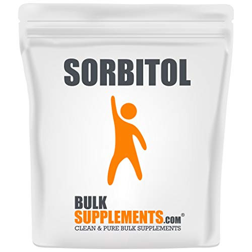Bulksupplements.com Sorbitol Powder - Sugar Substitute for Baking - Keto Sugar Substitutes - Low Calorie - Sugar Alternative -500 grams-