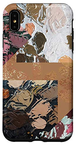 iPhone XS Max Cute Art Paint Aesthetics Design Brush Strokes Colorful Case Case