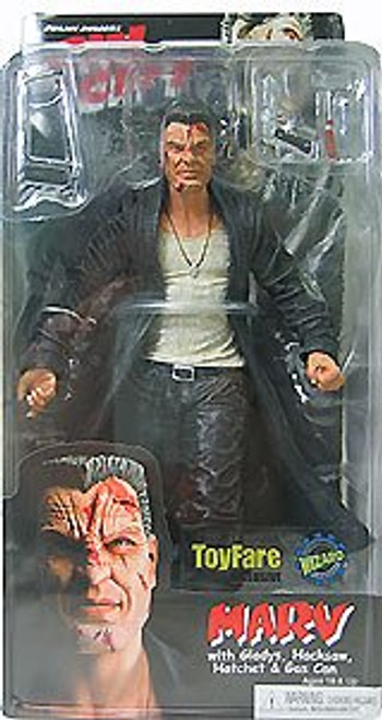 Sin City NECA Ser 1 Marv no band-aids BW Toyfare Excl Sin City NECA Ser 1 Marv no band-aids BW Toyfare Excl