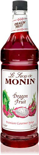Monin - Dragon Fruit Syrup- Kiwi and Pear Flavor- Great for Cocktails- Sodas- Teas- and Culinary Creations- Vegan- Non-GMO- Gluten-Free -1 Liter- Monin - Dragon Fruit Syrup- Kiwi and Pear Flavor- Great for Cocktails- Sodas- Teas- and Culinary Creations- Vegan- Non-GMO- Gluten-Free -1 Liter-