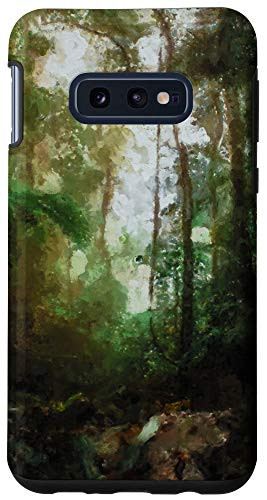 Galaxy S10e Forest Paint-ing Art-Work Nature Tree Cool Artist Gifts Case