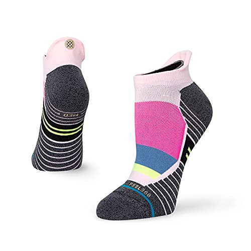 STANCE Women's Infiknit Spring Free Tab Ankle Socks- Pink- Small