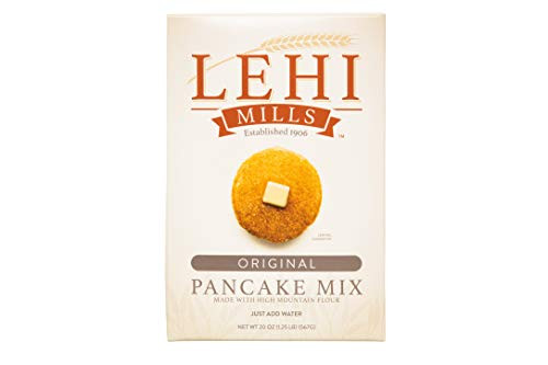 Lehi Roller Mills Original Pancake Mix- 17.5 Ounce -Pack of 3-