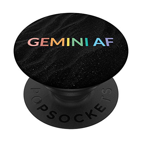 Rainbow Astrology May June Birthday Gift Gemini AF PopSockets PopGrip: Swappable Grip for Phones and Tablets Rainbow Astrology May June Birthday Gift Gemini AF PopSockets PopGrip: Swappable Grip for Phones and Tablets