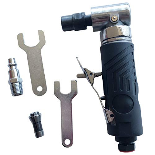 1/4-Inch Angle Air Die Grinder, Mini Air Angle Die Grinder, pneumatic angle die grinder, 90 Degree Angled Air Die Grinder?Edge Series Air Angle Die Grinder