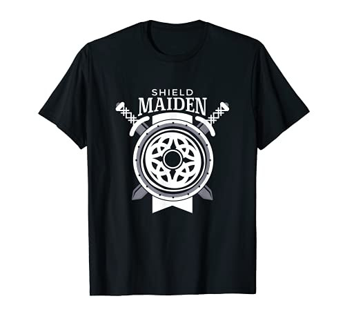 Shield Maiden Viking Female Warrior Scandanavian T-Shirt