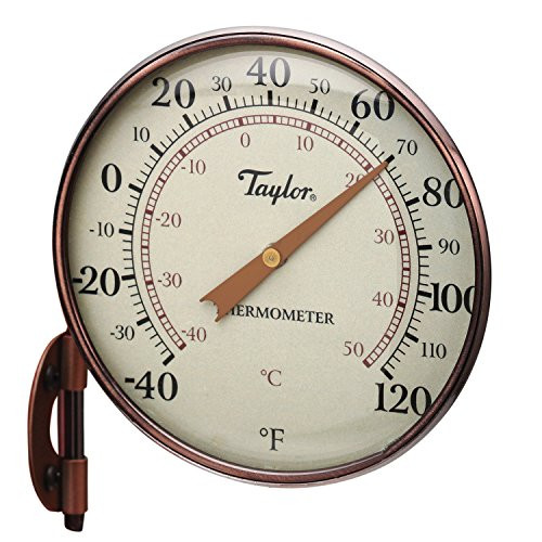 Taylor Precision Products 481CR Dial Thermometer- 4.25"- Copper