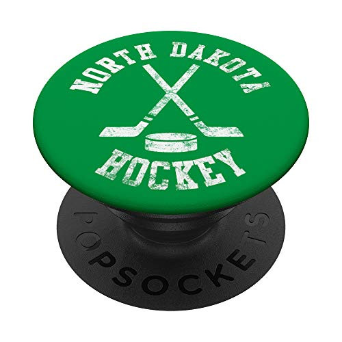 Vintage North Dakota Hockey PopSockets PopGrip: Swappable Grip for Phones and Tablets Vintage North Dakota Hockey PopSockets PopGrip: Swappable Grip for Phones and Tablets