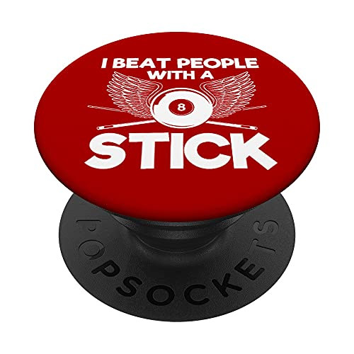Sleep With a Pool Player Funny Billiards Rack Pool Halls Cue PopSockets Swappable PopGrip