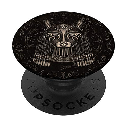 Bastet Egyptian Goddess PopSockets PopGrip: Swappable Grip for Phones  and  Tablets